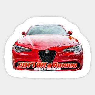 2017 Alfa Romeo Giulia Ti Q2 Sedan Sticker